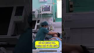 Bé gái ngưng tim, ngưng thở vì cửa cuốn