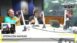 Román Lozinski en Improvisando con el Profesor Briceño en Operación Navidad