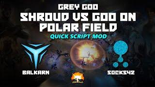 Grey Goo: Shroud vs Goo on Polar Field - Balkarn (S) vs Socks42 (G)