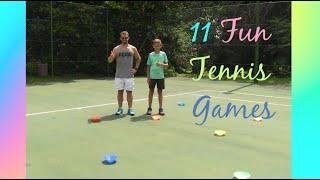 11 Fun Tennis Games and Exercises