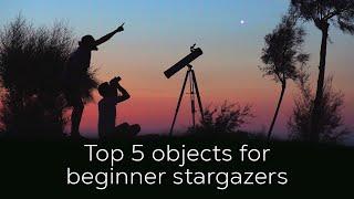 Five best things to see with a beginner telescope