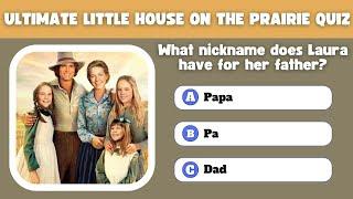 How Much Do You Remember About Little House on the Prairie? Take this Trivia Quiz!