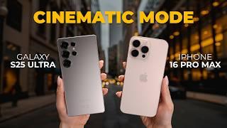 Galaxy S25 Ultra vs iPhone 16 Pro Max - CINEMATIC Video Comparison!