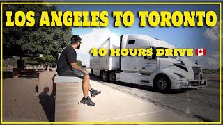 Los Angeles to Toronto | 40 Hours drive | Ahmad rajput