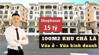 Vinhomes Ocean Park 2 - Thiết kế Shophouse 420m2 sàn, tối ưu diện tích