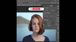Do THIS To Remove COMPLEX Background In a Few Click: Quick Action #shorts #photoshop