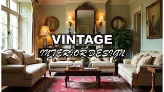 Retro Revival: Timeless Vintage Interior Design Ideas