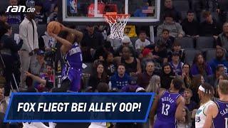 NBA-Highlights: Alley-Oop-Hammer! Sabonis zaubert, Fox hebt ab