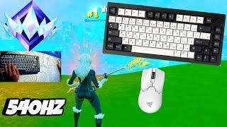 Monsgeek M1 ASMR Fortnite OG Ranked Reload  Satisfying Keyboard Fortnite 540 FPS Smooth 4K