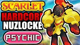 Pokémon Scarlet Hardcore Nuzlocke - Psychic Types Only! (No items, No overleveling)