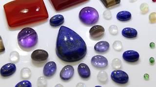 SOLD - 100 cts+ Mixed Gemstones: Peridot, Amethyst, Emerald, Citrine, Ruby, Moonstone+