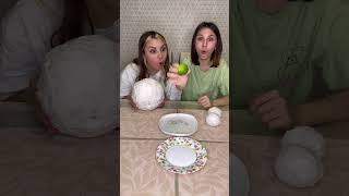 Choose your food challenge  One huge or many small green lemons?  #shorts Best video by Hmelkofm