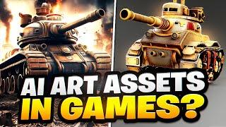 Using AI ART Assets in Games? Can I use AI for Steam Games?