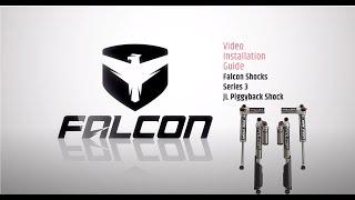 Falcon Shocks Install: JL Piggyback Shocks