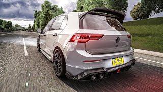 VW GOLF R MK8 - No Hesi with Traffic | Moza R5 DD