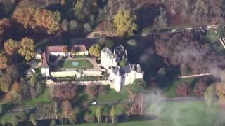 Montgolfiere en Périgord, brumes dans la vallée