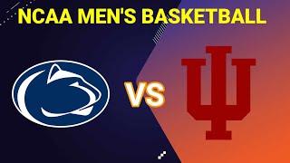 Penn State Nittany Lions vs Indiana Hoosiers | 2025 NCAA Men's Basketball Live Score