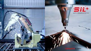 Precision Cutting Perfected: Fiber Laser Robotic Metal Cutting Machine |SILASERS|