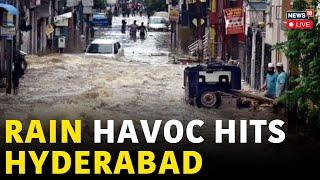 Hyderabad Rain Today News LIVE | IMD Issues Yellow Alert Amid Heavy Rainfall In Hyderabad | N18L