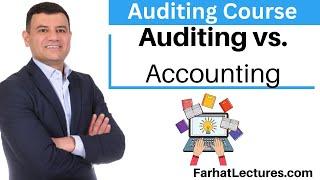 Auditing Versus Accounting.  Auditing Couse.