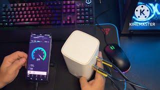 HUAWEI 5G CPE PRO 2 + LAMBOWAN HYPERBOLIC ANTENNA 44 DBI (UNBOXING,INSTALLING,MODIFYING,TESTING)