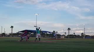 Ulises Nunez Jr. homerun at Slaughter