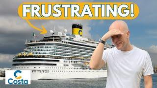 We experience QUEUING CHAOS in Palma de Mallorca on Costa Diadema - DAY 6 VLOG