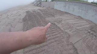 New Hampshire Beach Metal Detecting Silver Coin Hoard found on Beach!