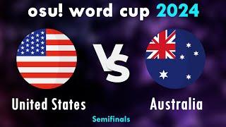 osu! World Cup 2024 Quarterfinals United States vs Australia