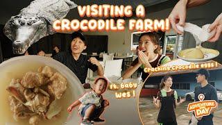 5 Crazy Activities We Did At A Crocodile Farm?! | Adventure Of The Day Ep 22