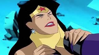 Mongul chokes Wonder Woman ryona 2 (multidub)