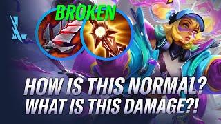 *NEW* BROKEN WAY TO PLAY ZERI! THIS DAMAGE ISNT NORMAL | RiftGuides | WildRift