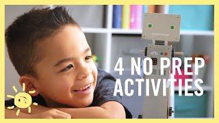 PLAY | 4 No Prep Ways to Entertain Kids (Without Screens!)