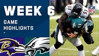 Ravens vs. Eagles Week 6 Highlights | NFL 2020