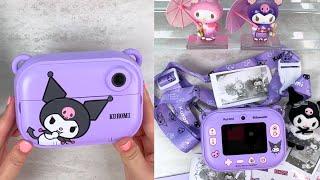 UNBOXING KIDAMENTO KUROMI INSTANT PRINT DIGITAL CAMERA | HOW TO USE