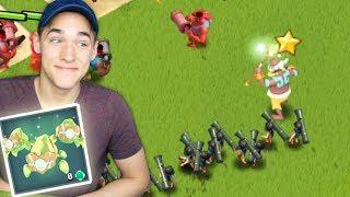 Boom Beach FORCING MYSELF to use Dr. Kavan! Starting Over #10!