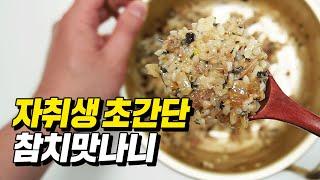 캔 참치는 비벼야 제맛입니다