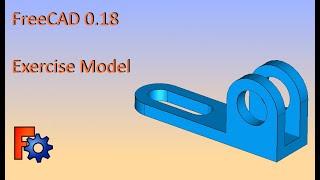 FreeCAD 0.18 - Exercise Model #7 Tutorial