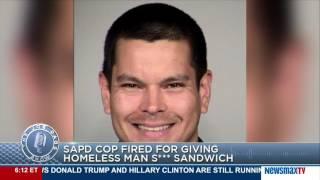 The Joe Pags Show | SAPD Cop Fired For Giving Homeless Man S*** Sandwich