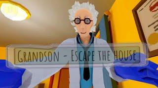 Grandson escape the house game gameplay