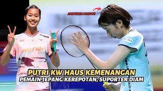 HAUS MENANG! Putri KW Berhasil Bikin Repot Wakil Tuan Rumah, Lawan Nyaris Revans di Kumamoto Masters