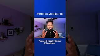 What does a UI designer do? | In 60 seconds or less! #ui #uidesign #design #userinterfacedesign