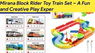 Mirana Block Rider Toy Train Set – A Fun and Creative Play Exper