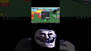100000iq moment  troll face meme #roblox #shorts