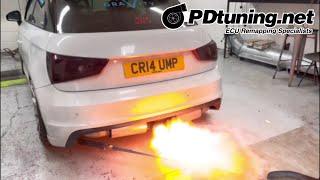 Audi A1 1.4TFSI - Stage 2 + Pops and Bangs + Hardcut + Flames!!