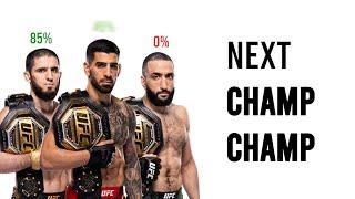 Every UFC Champion's Chances of Becoming Double Champion