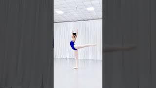 Blue Dancer Girl’s Basic Skills Test  | So Impressive! #exam #test #dance #skills #shorts #ytshorts