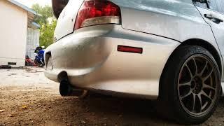 2004 Evo 8 Tomei titanium exhaust Megan racing test pipe