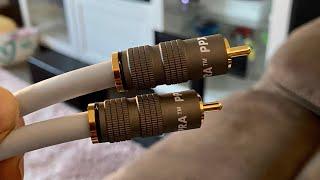 Supra Trico RCA Digital Coaxial Cable 1m Hifi Choice What Hifi Award Winning Product Review.