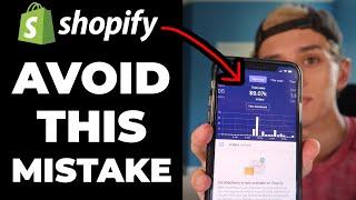 Avoid This One Common Dropshipping Mistake | Shopify Dropshipping